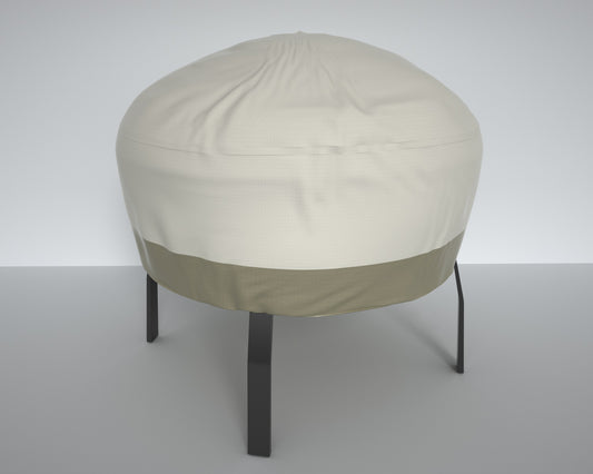 Patio Fire Pit Cover, 44"D X 24"H,