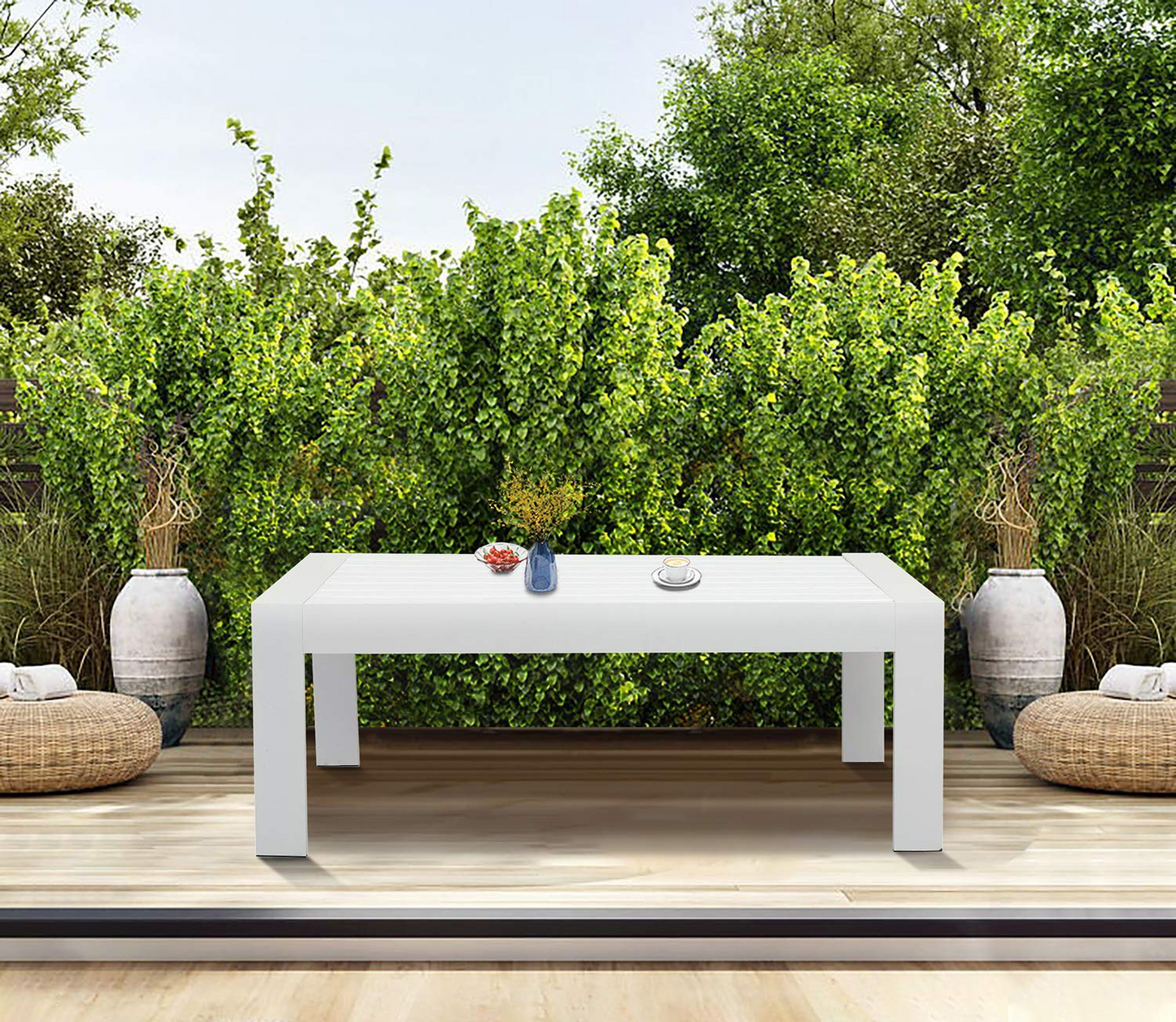 Patio Furniture Metal Coffee Table