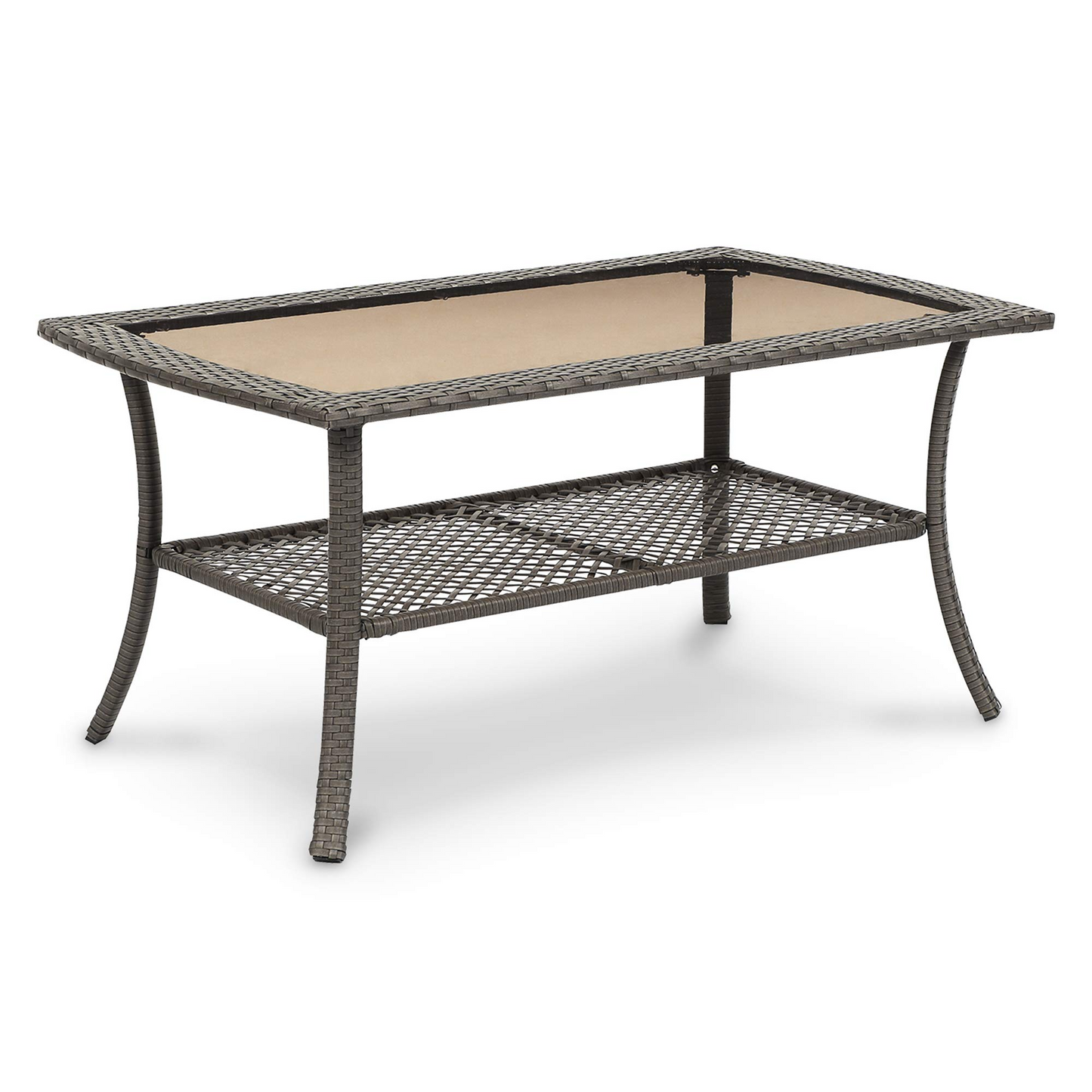 4 Pieces Outdoor Wicker Furniture Set