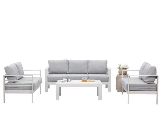 4 Pieces Aluminum Conversation Set