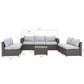 8 Pieces Outdoor Sectional Sofa Set